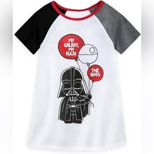Girls Star Wars Darth Vader Nightgown/Night Shirt My color block Disney Store